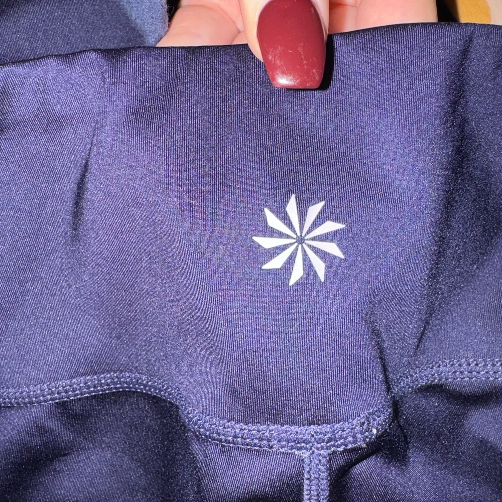 Athleta Westchester Chatagura reversible leggings size S - Picture 5 of 5